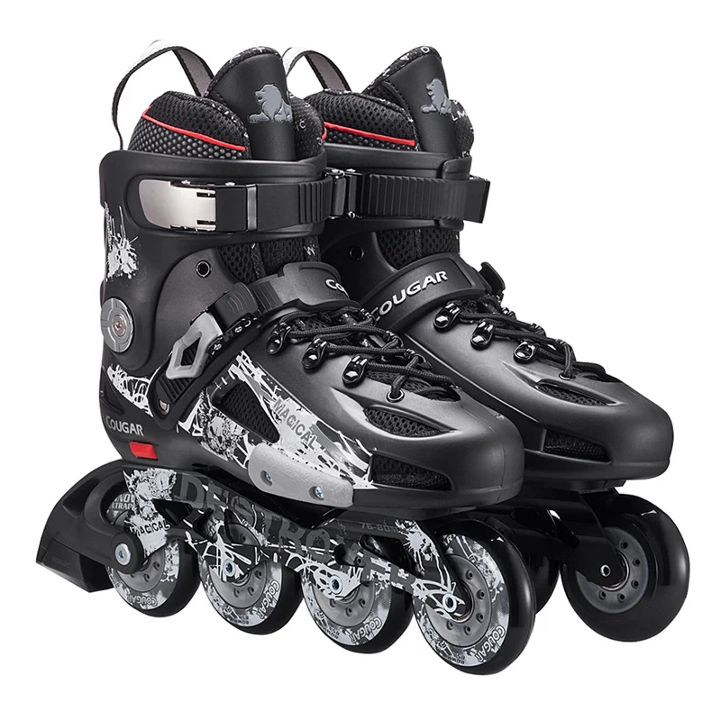 Original Cougar MZS507 Slalom Inline Skates Roller Skating Shoes Slalom