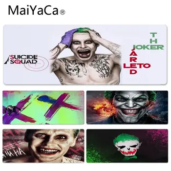 

MaiYaCa 2018 New suicide squad joker mouse pad gamer play mats Large Gaming Mouse Pad Lockedge Mouse Mat Keyboard Pad