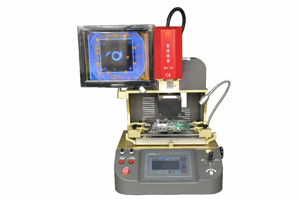 Professional mobile rework station bga wds 720 with optical alignment function