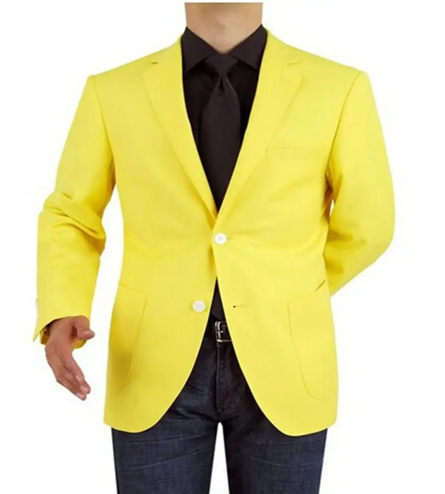 gele blazer