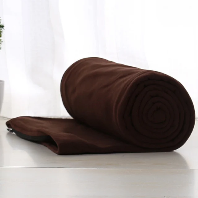 Double Fleece Sleeping bag Sport Camping Tent Bed Warm Single Sleep