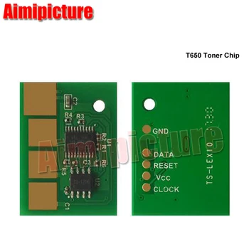 

Compatible Toner Cartridge Chip For lexmark 650 651 652 654 656 T651 T652 T654 T656 T650 toner reset chip 7K 2pcs/lot