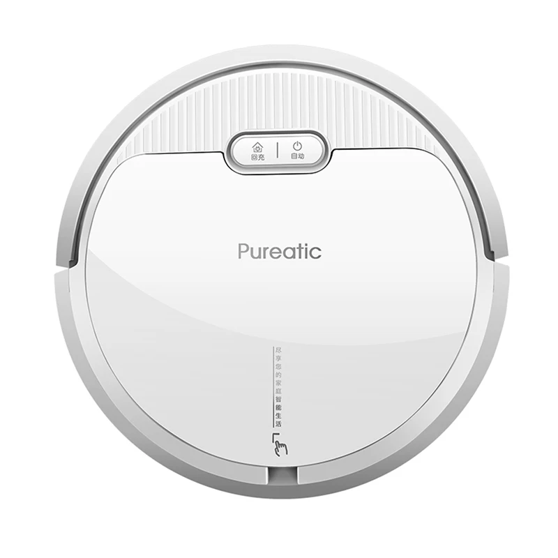 

Intelligent Vacuum Cleaner Sweeper Self-Charge Robot Cleaner APP Control Robot Vacuum 1500Pa 2600mAh Dry and Wet Mopping Machine