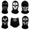 Mayitr Halloween Ghost Skull Motorcycle Balaclava Mask Cycling Full Face Game Cosplay Mask Protection ► Photo 1/6