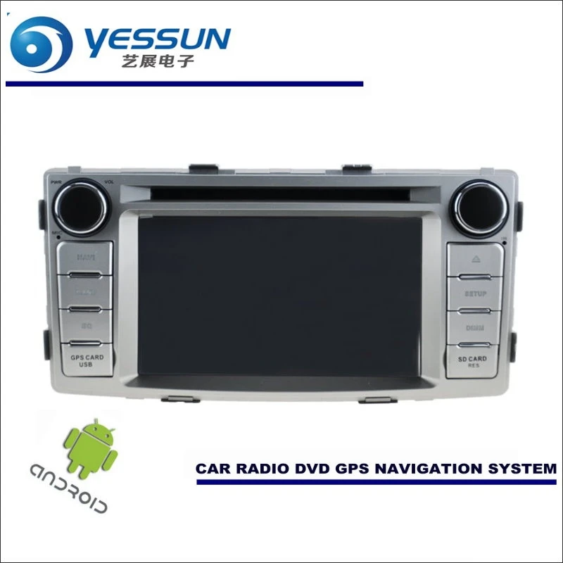 

YESSUN Car Android Navigation For Toyota Fortuner / Hilux SW4 / Innova Radio Stereo CD DVD Player GPS Navi HD Screen Multimedia