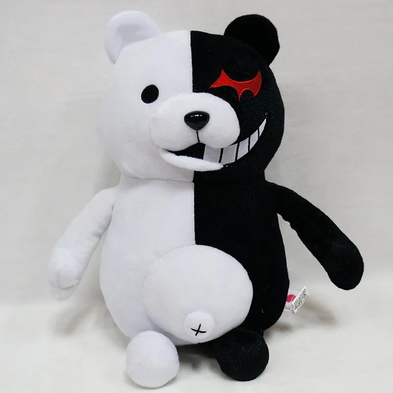 Dangan Ronpa Super Danganronpa 2 Monokuma черный и белый медведь, плюшевая игрушка, мягкие куклы в виде животных, подарок на день рождения для детей