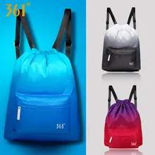 361 Sports Bag Swimming Backpack Waterproof Bag 20L Drawstring Dry Wet Bag Camping Pool Beach Gym Fitness Men Women Children