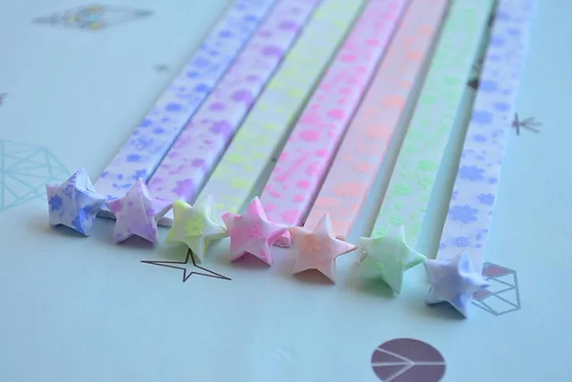 420pcs Luminous Butterfly Wishing Lucky Stars Paper Folded Origami Handmade Vial Crafts For 420pcs Luminous Butterfly Wishing Lucky Stars Paper Folded Origami Handmade Vial Crafts For