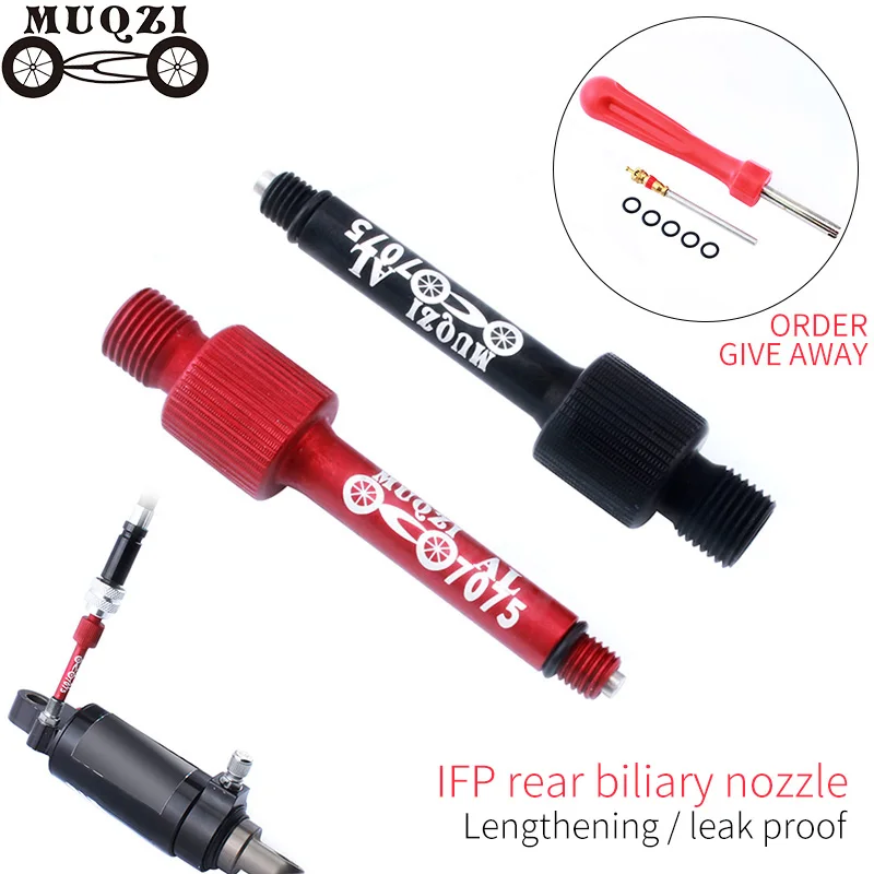 Mountain Road Bike Rear Biliary Shock Absorber Gas Filling Nozzle IFP