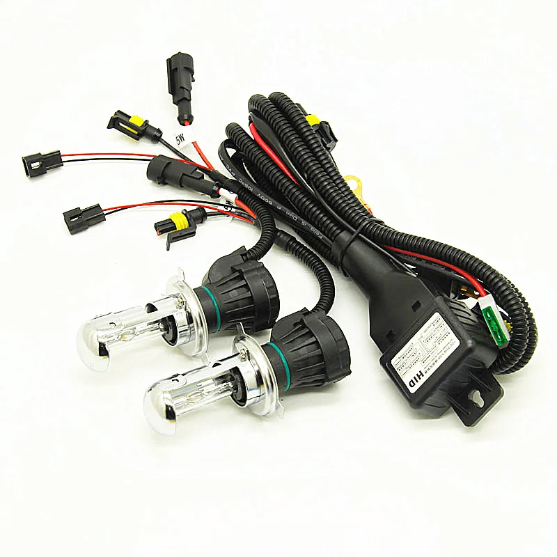 Ксенон H4 9004 9007 HID 55 Вт Цифровой балласт Hid ксеноновая лампа Биксеноновая Высокий