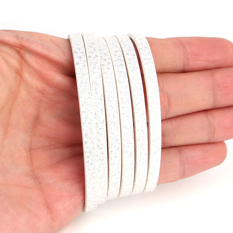 Шнур и веревка из ПУ кожи 10 цветов 5 мм|materials for bracelets|leather cordpu leather cord |