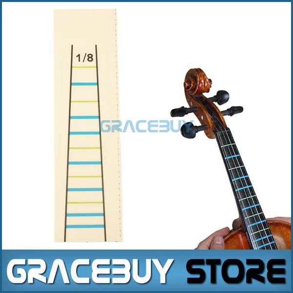 Violin Fretboard Sticker Violino Fiddle Neck Fingerboard Tape Fret