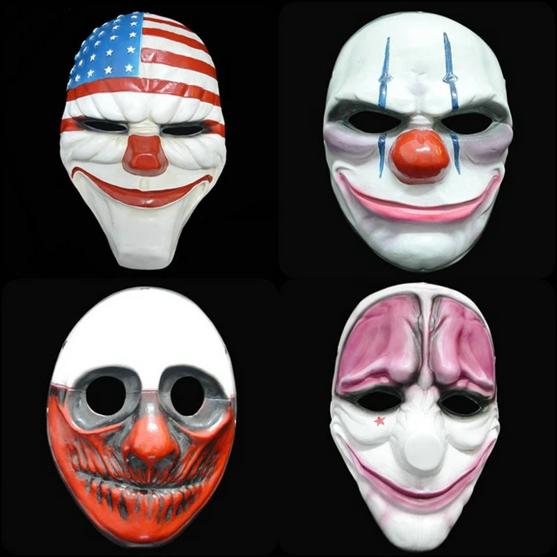 Пять детских масок 2 маскарадные маски клоуны для Хэллоуина|2 mask|clown maskdallas mask |