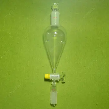 

24/40,250ML,Pyriform Separatory Funnel,Glass Stopcock with Screw,Pear Shape