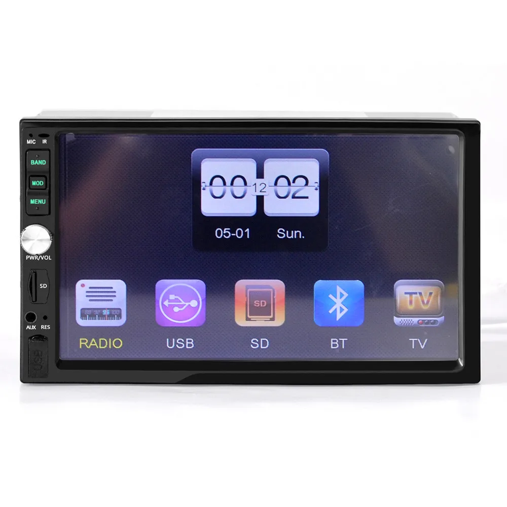 

Universal Bluetooth Car Styling Accessories Car Stereo Audio In-Dash Aux Input Receiver SD/USB MP5 Player