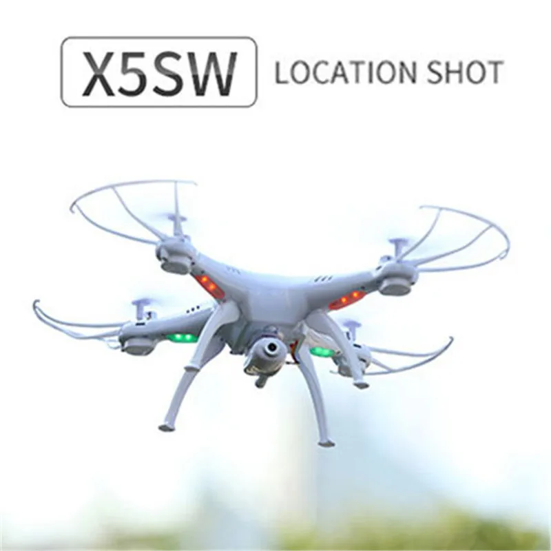 SYMA X5SW Drone Camera 2.4G FPV WiFi 6-Axis Headless Mode Quadrocopter Helicopter Real Time Video RC Quadcopter