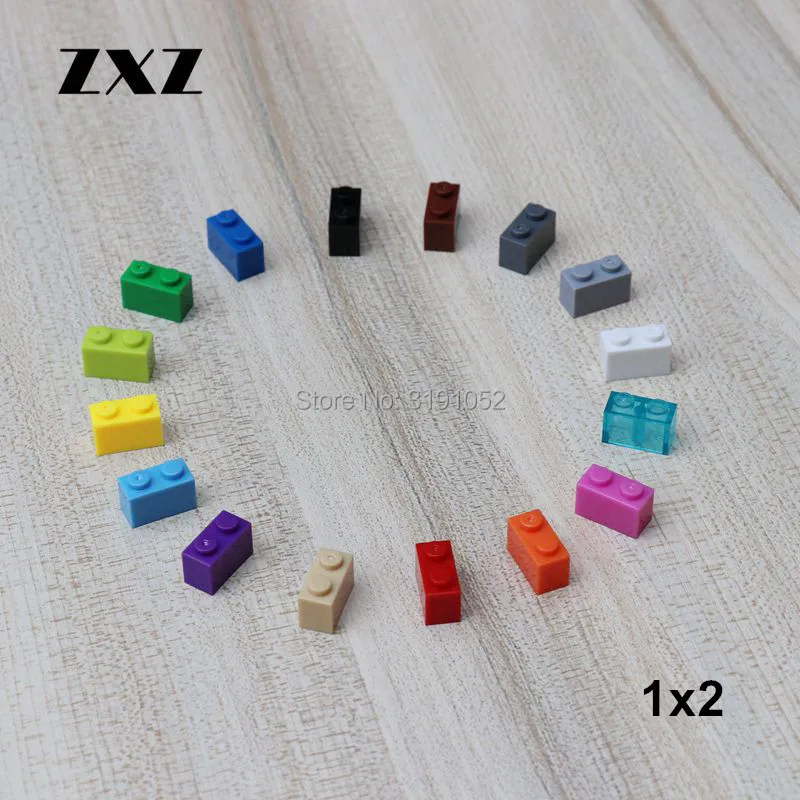 모델 구축 키트 벽돌 1x2 DIY 크리 에이 티브 벽돌 장난감 교육 대량 벽돌 3004 블록 어린이를위한 성 만들기