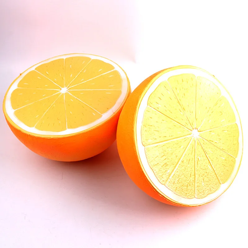 Orange Unpack the toy squishy slow rising Phone straps