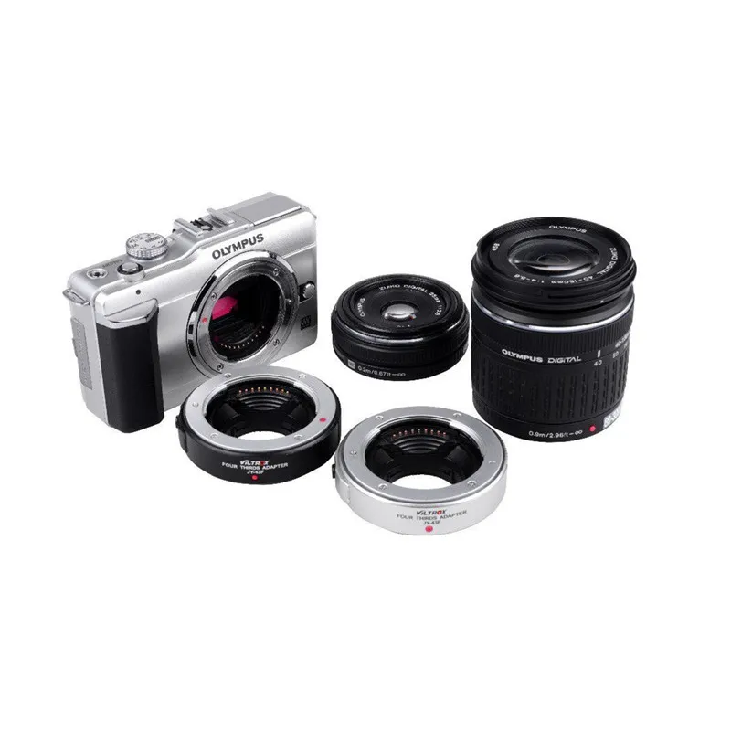 Viltrox Авто фокус 4/3 объектив Адаптер кольца JY 43F AF DSLR камеры линзы Аксессуары Micro