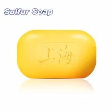 Универсальный уход за телом очистки кожи купальный серы мыло наркотиков бактерицидное для Acne псориаз себорейный экзема противогрибковые 1 шт