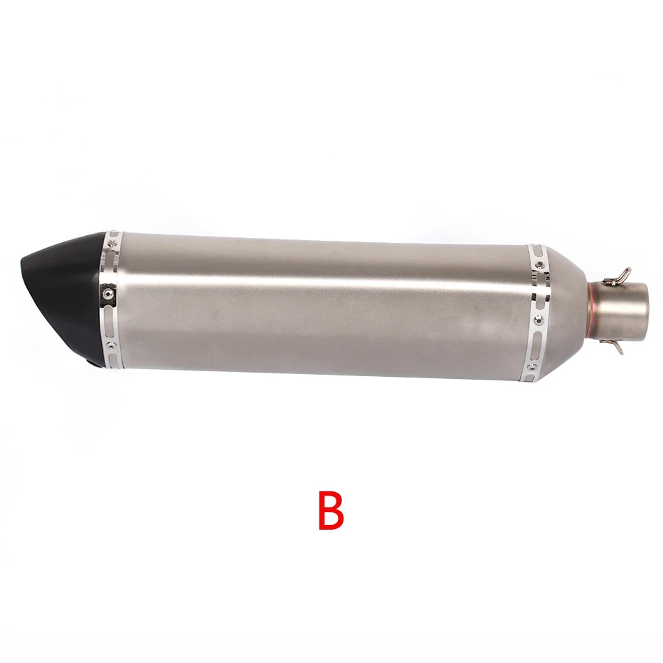 

Motorcycle Exhaust Muffler Pipe Exhuast Pipe Carbon fiber 2inch For Kawasaki VERSYS 300X Ninja 400 NINJA 300R/Z300 CBR954RR