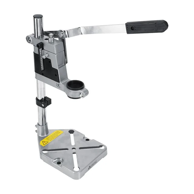 Adjustment Drill Bench Press Stand Tool Workbench Pillar Pedestal Clamp for Drilling Collet Scale & Stop Added Functionality