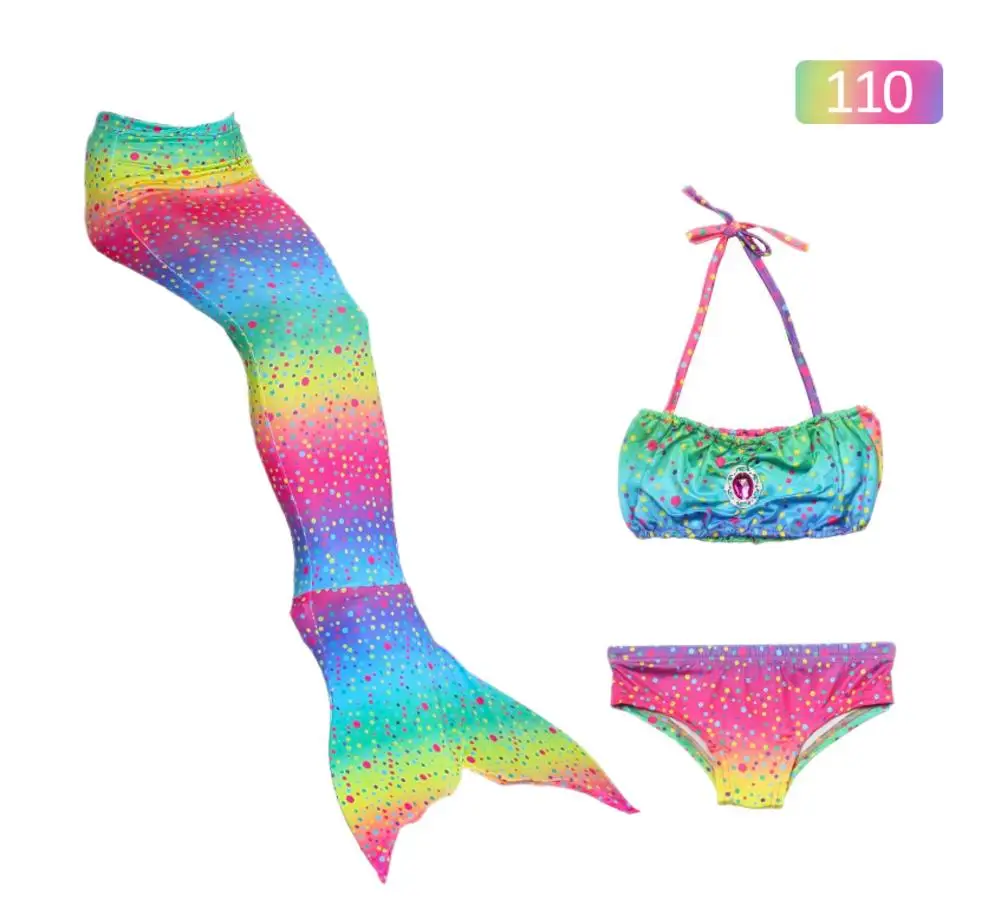 Mermaid Swimsuit Children's Mermaid Tail Swimwear Costume COS Gift Baby