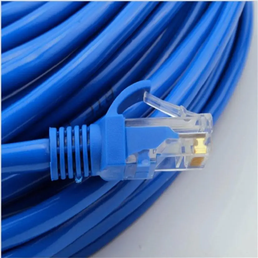 New 50 foot Cat5 RJ45 patch network cable drop shipping sep13