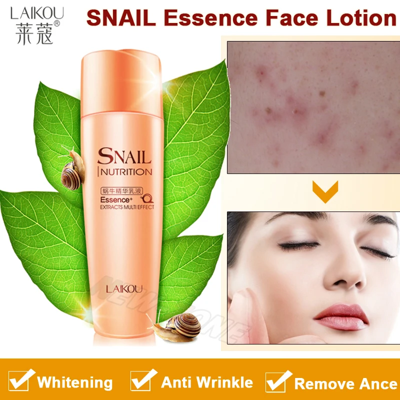 Powerful Multi Effect Snail Essence Collagen Face Lotion Cream