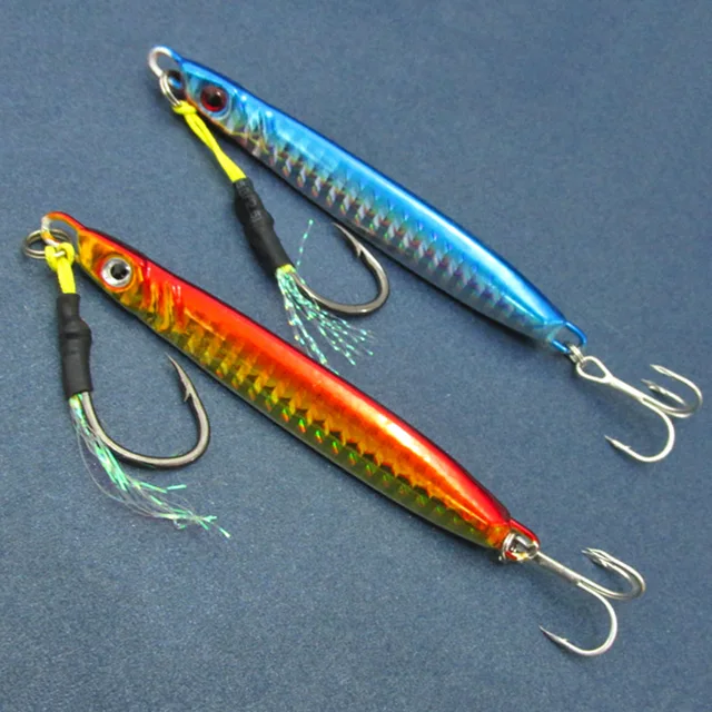Jigbait Lure Shore Long Range Casting Fishing 23g/42g Jigs Metal Spoons