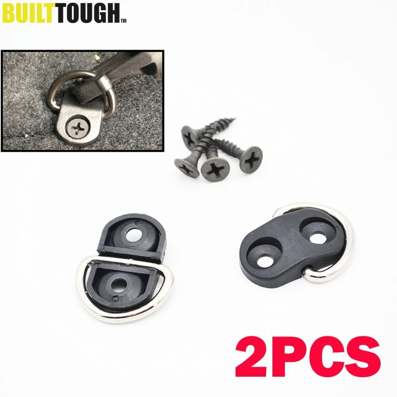 2pcs Cargo Net Floor Hook Accessories Rear Trunk Boot Cargo Floor Net