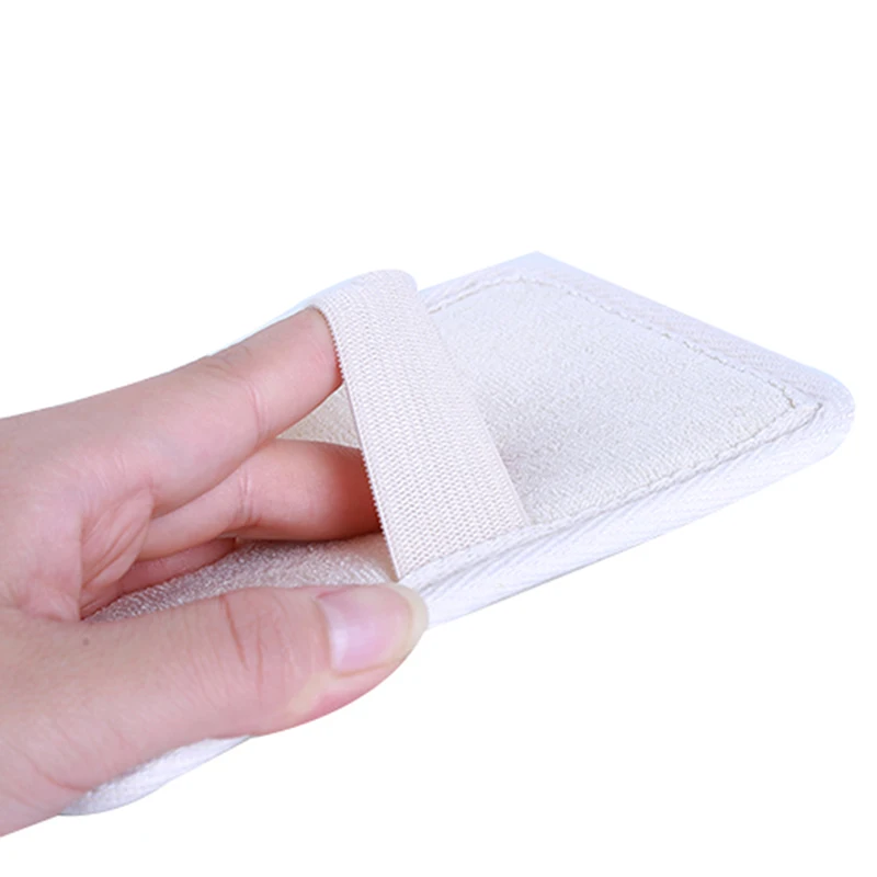 Exfoliating Loofah Sponge Pads Natural Bath Exfoliator Scrubber Body Glove bathing | Дом и сад