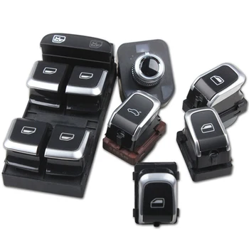 

TUKE OEM chrome Electric control window + trunk + electric switch mirror switch Pour A4 Q5 8KD959851 4GD959855 8KD959565