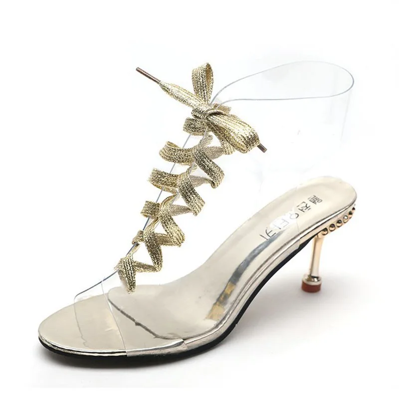 

COZULMA Women Clear PVC Transparent Pumps Sandals Perspex Kitten Heel Stilettos Female Party Shoes Nightclub Pump Size 35-39