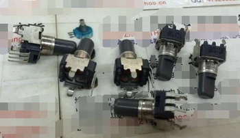 

5pcs/lot Japan ALPS 09-type vertical single potentiometer 103B B10K potentiometer gray handle length 13MMF