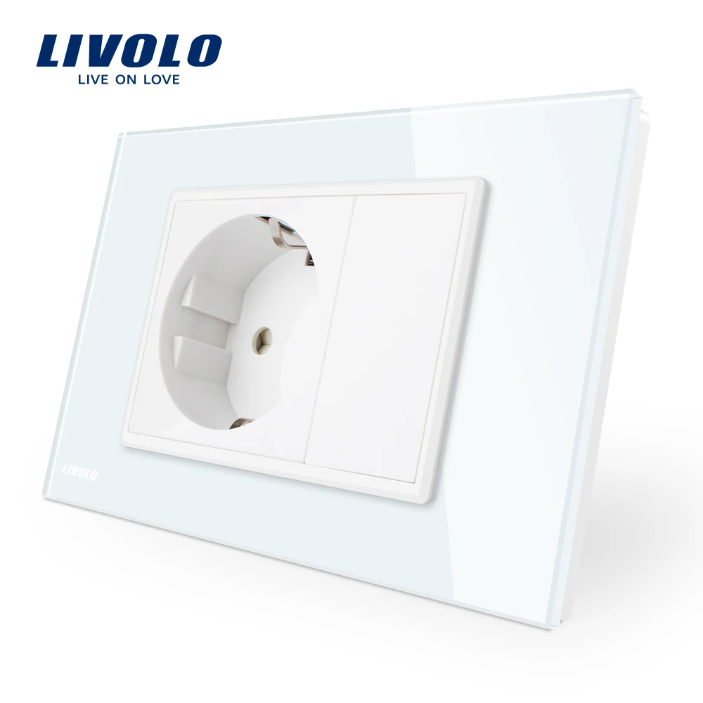 

Livolo US Standard smart Power Socket, AC 110~250V 16A Wall Power Socket