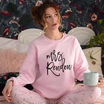 

Mrs. Rendon Crewneck Sweatshirt Plus Size Women Clothes 2019 Aesthetic Kawaii Harajuku Hoodie Pullover Streetwear Drop Shipping
