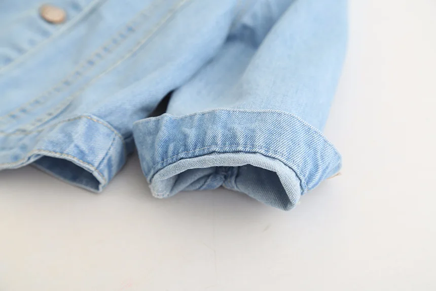 Jaqueta para Meninas com Capuz Cabolsas da Criança da Menina Babyinstar Menina Denim Jaqueta Casual Padrão Roupas Topos Crianças 16 capuz jaqueta denim casacos da criança da