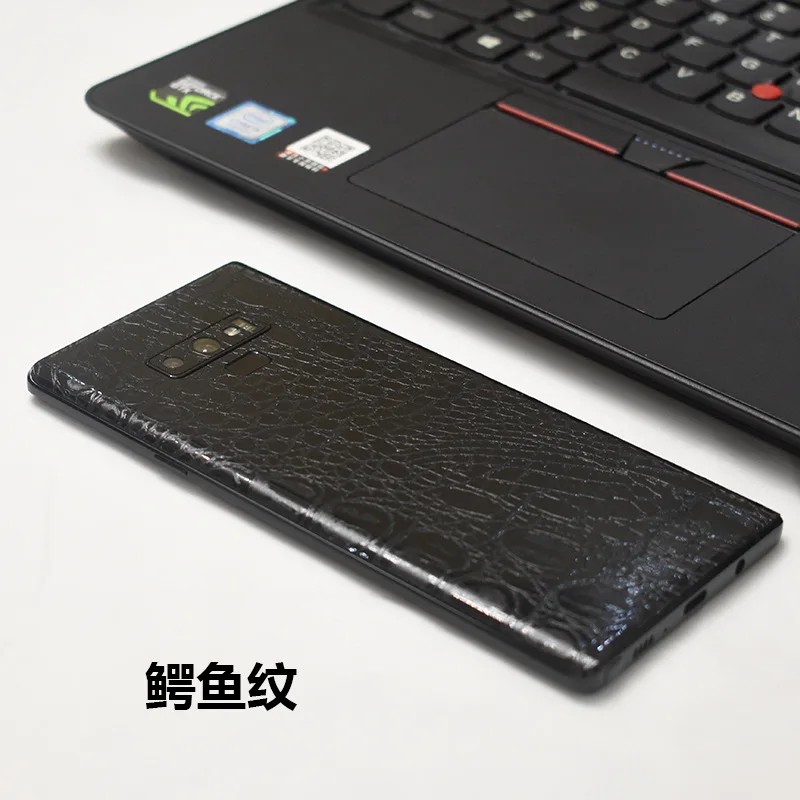 Крокодил Змеиный узор задняя пленка для samsung Galaxy Note 9 мобильного телефона