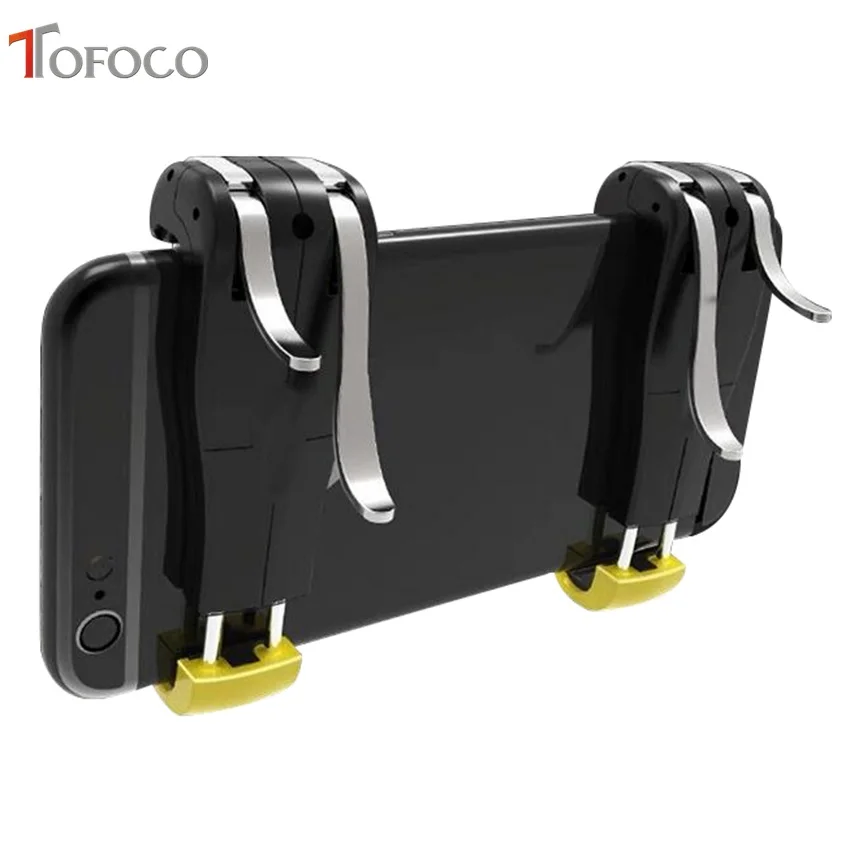  Pubg Controller Mobile Trigger for iPhone IOS L1 R1 Shooter Controller Fire Button Controller Joyst