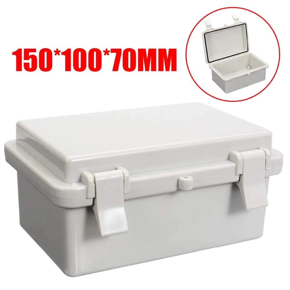 

Waterproof Buckle Instrument Box IP65 Enclosure Electronic Junction Box ABS Control Terminal Cable Power Distribution Box