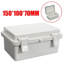 Waterproof Buckle Instrument Box IP65 Enclosure Electronic Junction Box ABS Control Terminal Cable Power Distribution Box 1 pcs powder coating hot selling wall enclosure aluminum electrical distribution box 55 160 219mm aluminium enclosure box