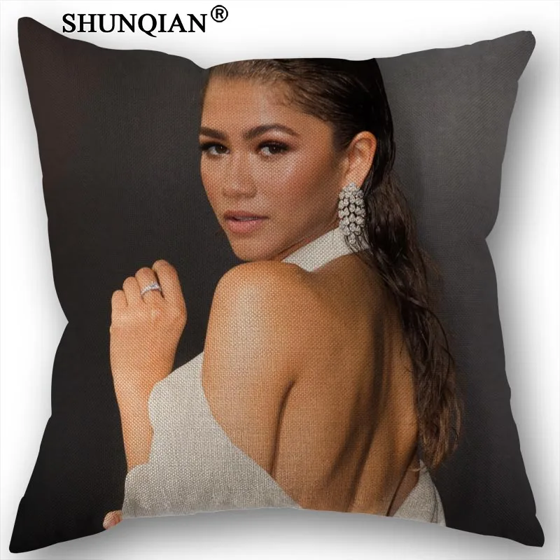 11 Изготовленный На Заказ Zendaya Coleman наволочка подушки покрывало домашний текстиль декоративная наволочка индивидуальный подарок размером 45*45 см - Цвет: 11