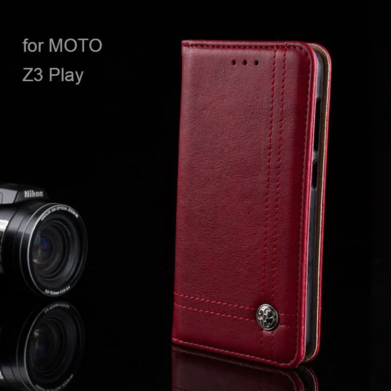 AIORIA винтажный кожаный чехол для Motorola MOTO Z3 Play качественные мягкие ТПУ Силиконовые