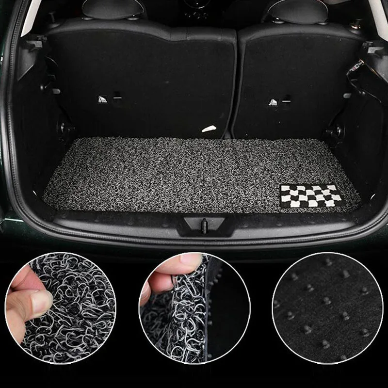 PVC Loop Car Auto Floor Rear Trunk Boot Mat Cargo Liner Protected For Mini Cooper JCW Countryman Pa