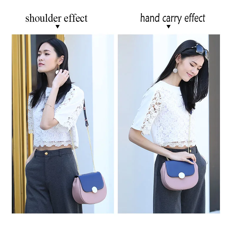 Famous Brands Design Ladies Bag Cowhide Genuine Leather Women Handbag Female Shoulder Bags Wallets Casual Tote Girls Versatile Bag  2017_05
