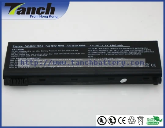 

Laptop battery for TOSHIBA L20-217 Pro L20-211 L20-268 Pro L20-259 Pro L10-233 Pro L20-102 L100-119 14.8V 4400mAh