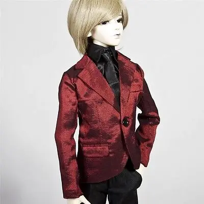

[wamami]507# Red Business Formal Clothes/Suits/Outfit 1/3 SD DOD BJD Boy Dollfie