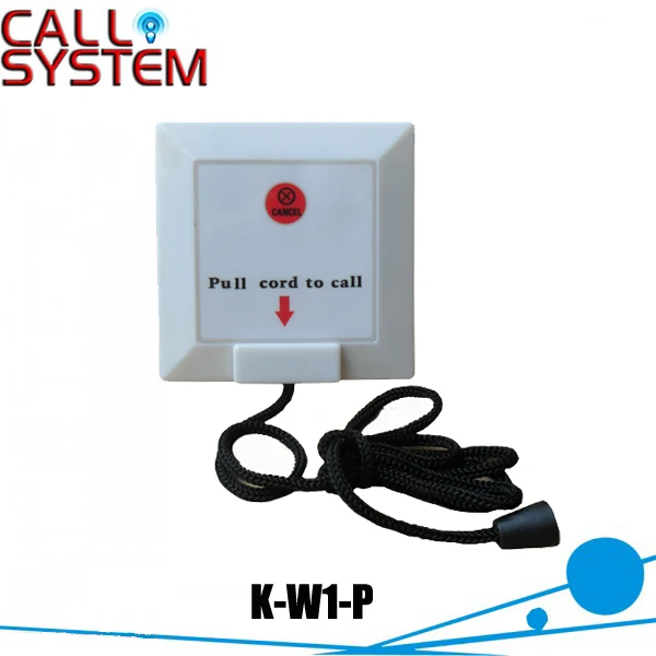 5 шт пожилых аварийной кнопки K-W1-P для вызова используется для пациентов в клинике/больницы санузел