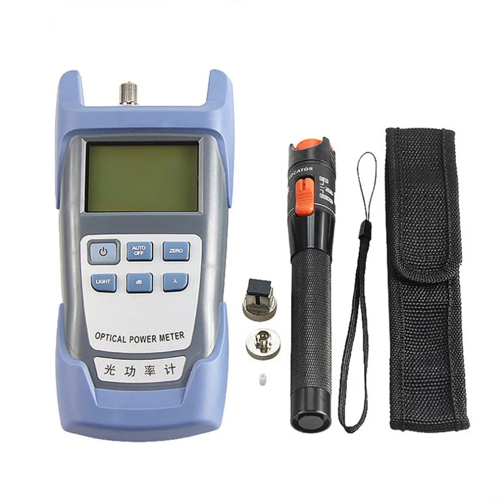

FTTH Tool Kit with SKL-6C Fiber Cleaver Optical Power Meter 10mW Visual Fault Locator Fiber Optic Stripper